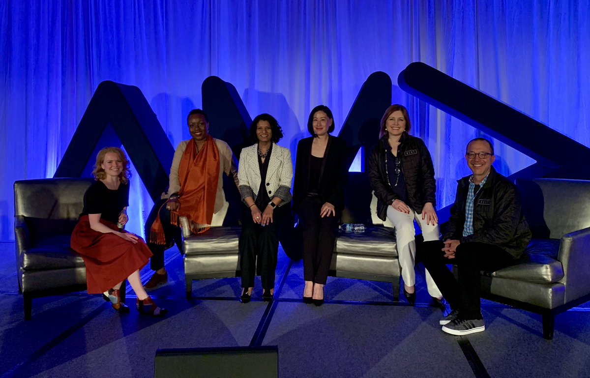 AlaskanHolly's tweet photo. What a fantastic panel at tonight’s dinner!  It was truly what’s #NEXT. #amasummit https://t.co/QaKMskSIHn