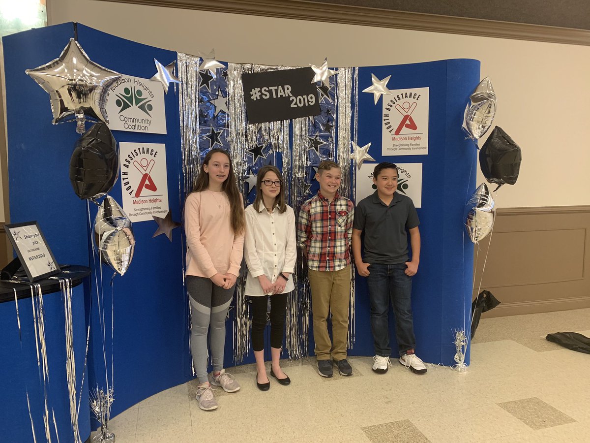 cumiskeyj's tweet photo. Congratulations to our @PagePanthers students who were recognized at the MH Youth Assistance Awards this week. We are proud of you! @LamphereSchools #wearelamphere https://t.co/meDZK5ABXt