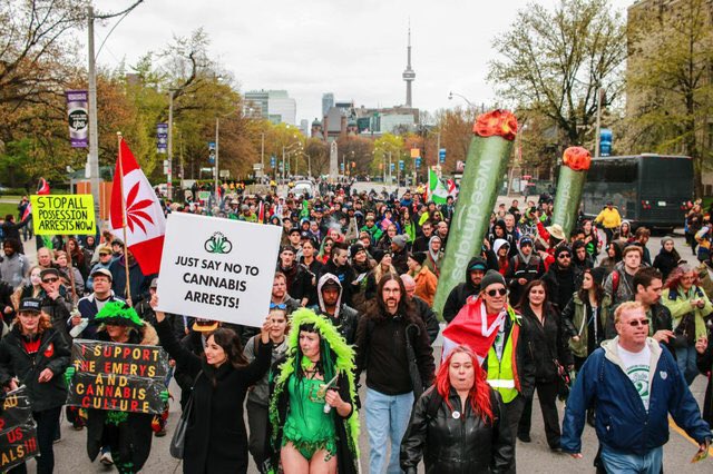 <a href="/MattPMaurer/">Matt Maurer</a> <a href="/itsdgc/">David George-Cosh</a> Um.... it’s called the #GlobalMarijuanaMarch and it happens every year — and this is the 20th anniversary — and people all around the world take part, thousands of people in hundreds of cities.

You’ve got a problem? These people made “legalization” (your job &amp; income) possible.