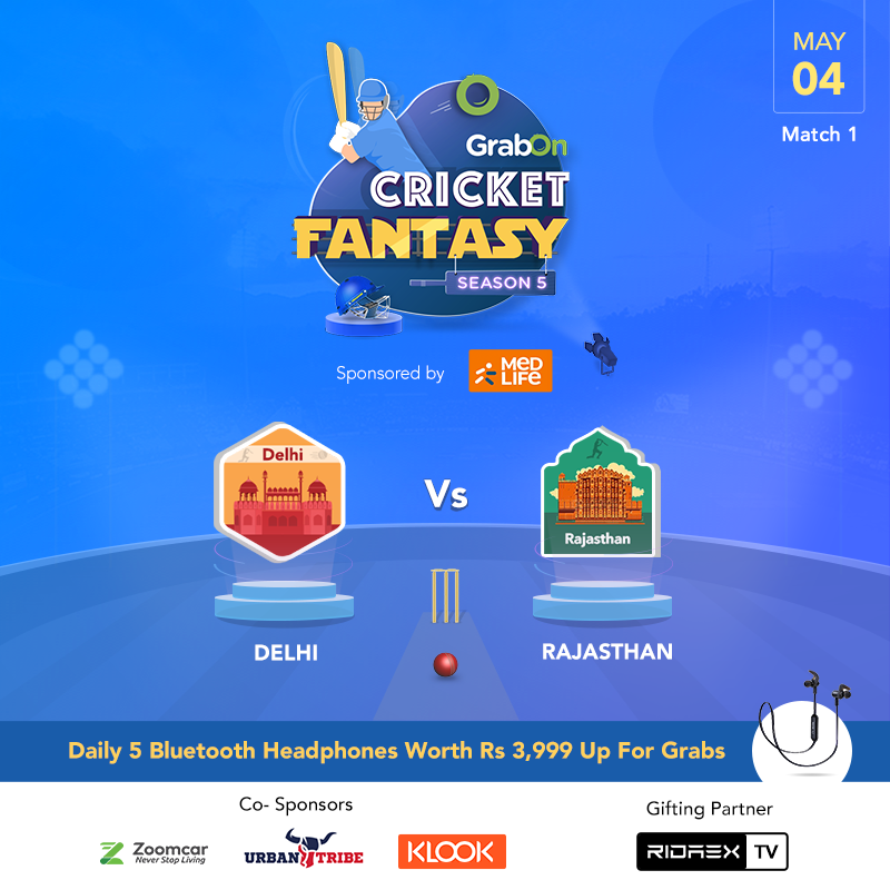 GrabOnIn's tweet photo. #ContestAlert: Join in on the #cricket mania gripping the nation and win exciting prizes with @GrabOnIn's Match Predictor contests.

🏏Play Now: https://t.co/VVFT5zOH8h    

Predict the outcome of today's match and stand a chance to win Muze #headphones &amp; amazing #vouchers! https://t.co/yAv3ivyUaB