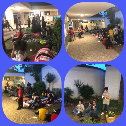 KariDierks's tweet image. We made it to snack time @smithacad Midnight 🕛 School that included a visit from the Ice Truck ❄️ and earning duct tape to tape a teacher to the wall! Good times! 😝 #5thgrademagic #wecouldnotgethertostaystucktothewall