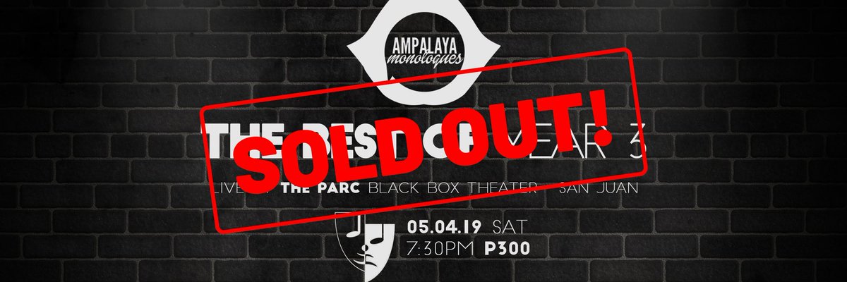 Thanks, Team! 💚 Takits later sa The PARC #BlackBoxTheatre! 🖤