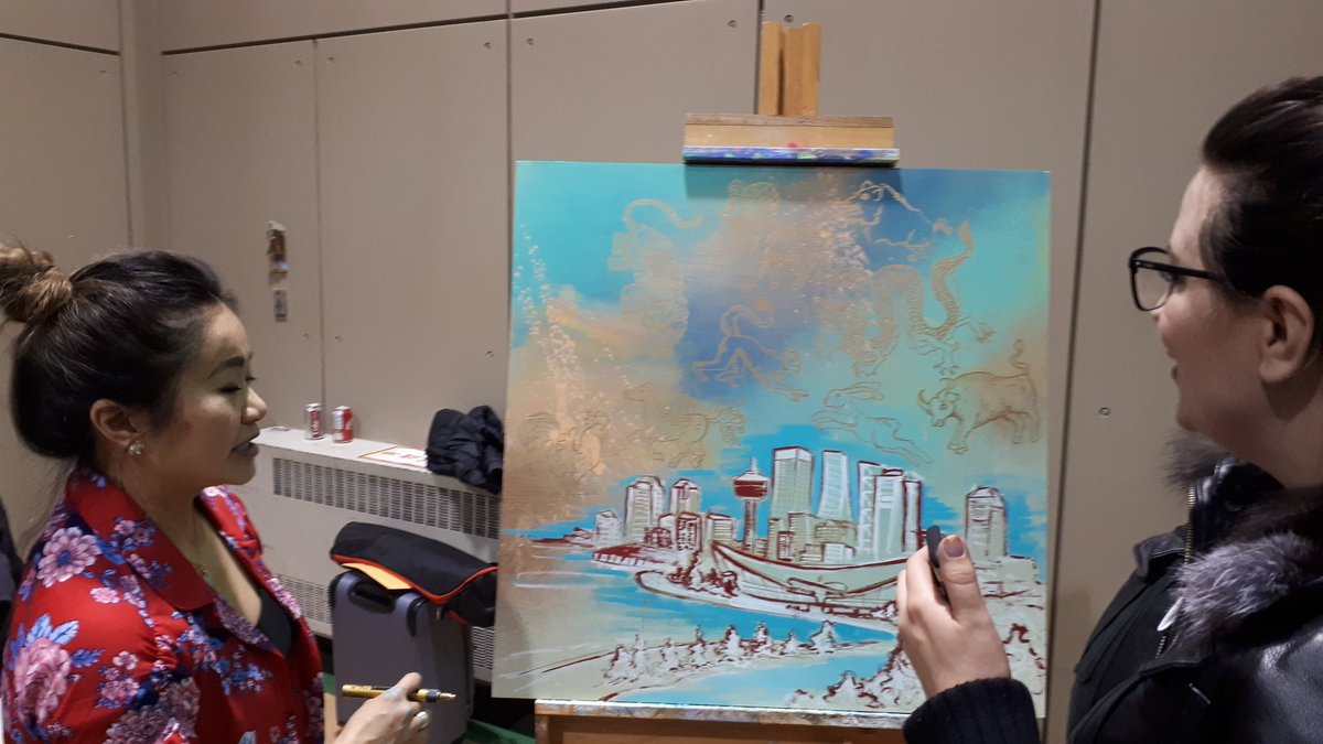 Amazing artists and leaders tonight at the ACCT event