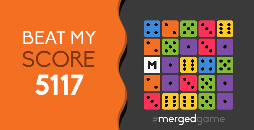 MatchmakerCafe's tweet image. Beat my score! #mergedgame merged.it