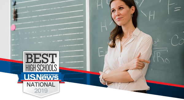 BA_Peel's tweet photo. Major celebration #2:  The US News &amp; World Report released their annual national ranking of over 20,500 high school across the US, and Bacon Academy ranked in the top 15%!!  @EducateCT @CAS_ct https://t.co/33c4m7GqoM
