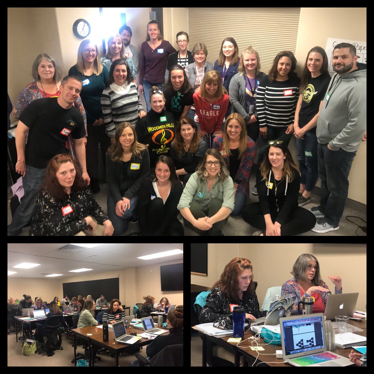 tina_granato's tweet image. @mymindSpark & @codeorg so happy to support educators in @District49 with a CSF Workshop facilitated by @catmarch & @COTechTchr! Thanks @PamLewisEDU for your fantastic leadership and vision in planning CS! great turnout! #CodePartner #sparkon