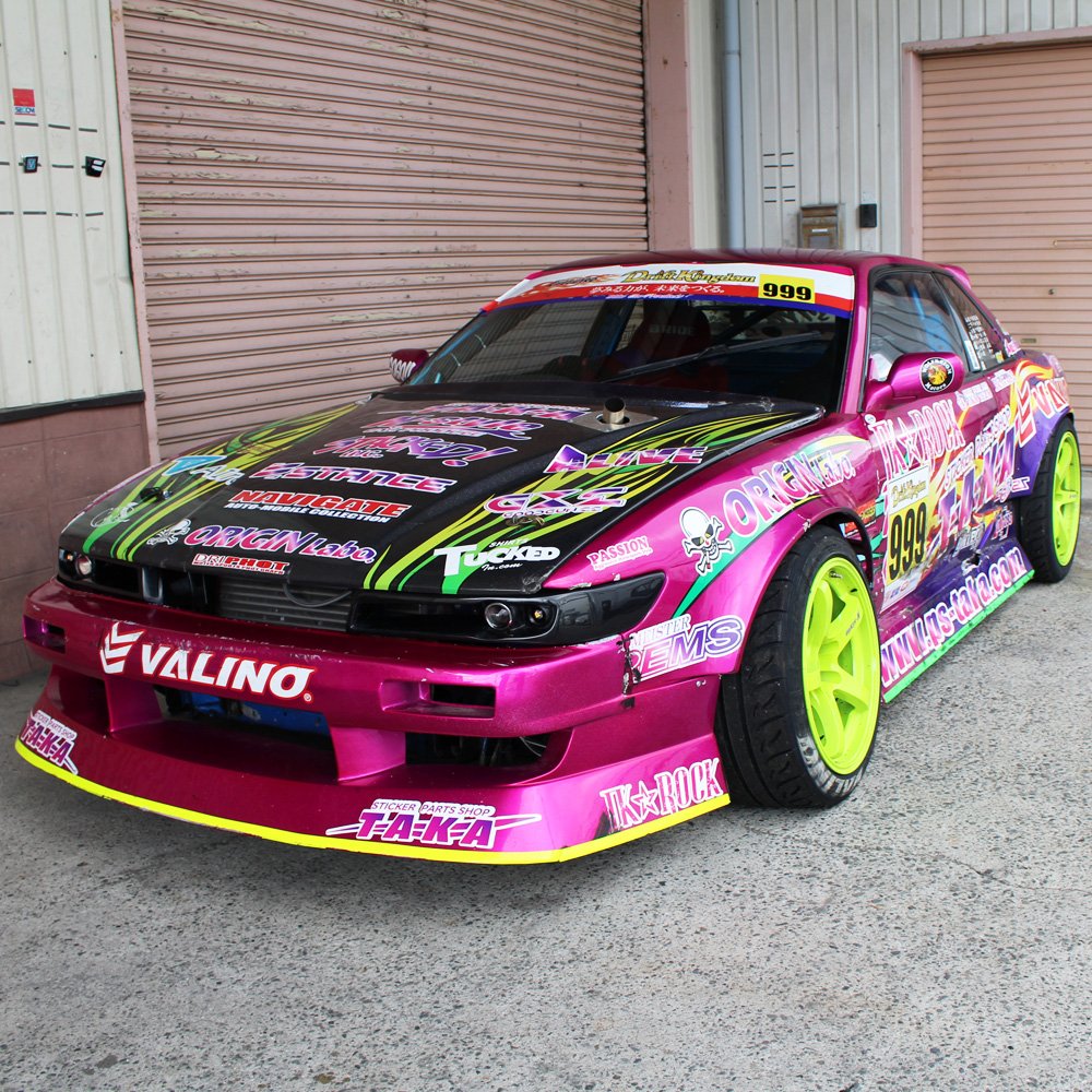 コンバットアイ S13シルビア後期用 withライトタイプ 車両取り付け完了