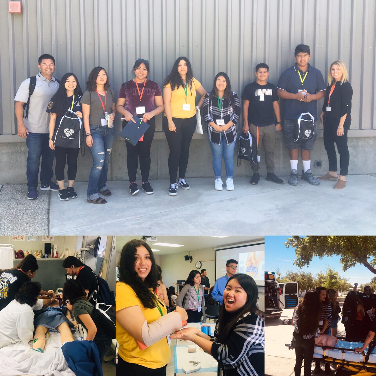 Thank you <a href="/Camarena_Health/">Camarena Health</a> for the Health Careers Start Here Youth Conference.  Our <a href="/SHSHealthPathw1/">SHS Health Pathway</a> students learned an incredible range of medical careers and skills.  It inspired and confirmed our students commitment with becoming health professionals.