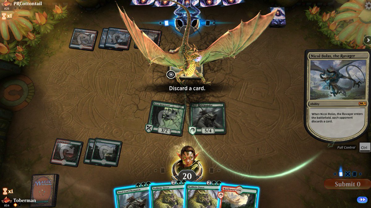 TobermanAG's tweet photo. Word from the wise if your thinking about playing Grixis. Either A) Do not, because your not going to have a good time, or B) Play Phoenix & Kefnet as your 4 drops. Still scratching my head when I see Bolas
#Nullhide4Life #MTGWAR #MTGArena https://t.co/yOHKkfsI59