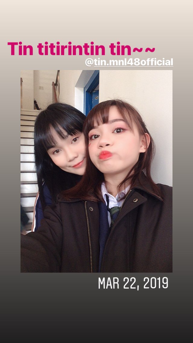 Mnl48Thea's tweet photo. #Mnl48Thea w/ #MNL48Tin 
💖💌✨
#MNL48 https://t.co/H7jxLQ8mwl