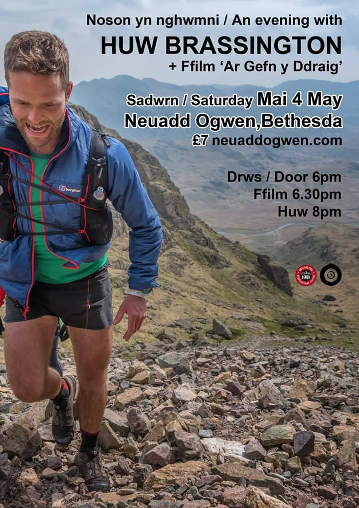 Running the Dragon Back Race is something to be proud of and a genuine physical achievement.<a href="/HuwJackBrass/">Huw Jack Brassington</a> will reflect on this race as well as others he has competed in during his talk at <a href="/NeuaddOgwen/">Neuadd Ogwen</a> on 4/5/19. Tickets £7 from ow.ly/G9eW30oD1Ko