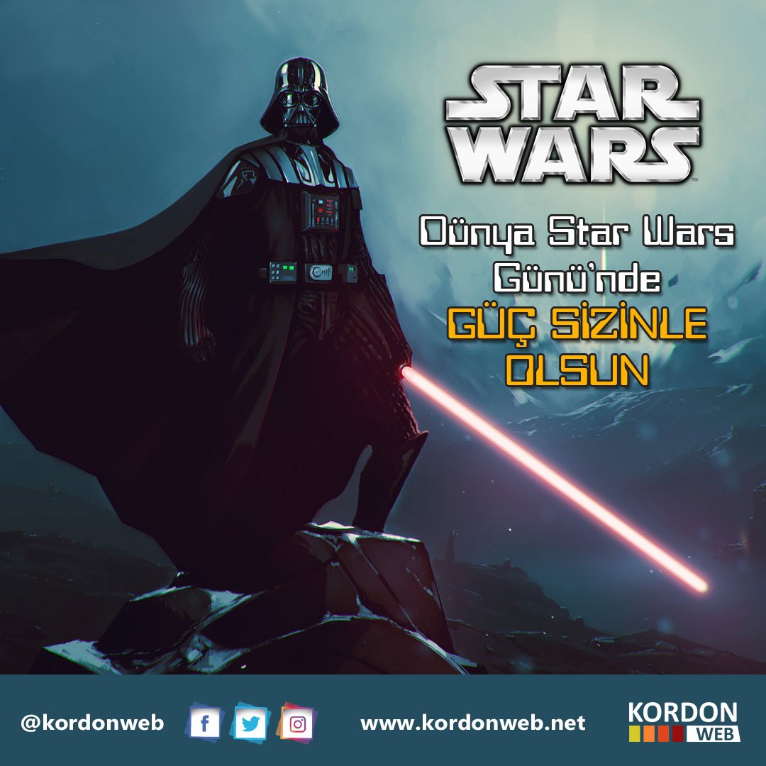 #MayThe4thBeWithYou #StarWarsDay #HappyStarWarsDay #maythefourthbewitnyou #StarWars #StarWarsGunu #StarWarsGünü #MayTheFourth