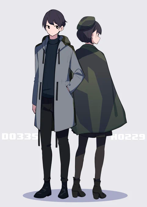 #戦闘機になれるパーカー
ドイツのプファイルとホルテン229カラー的な服 