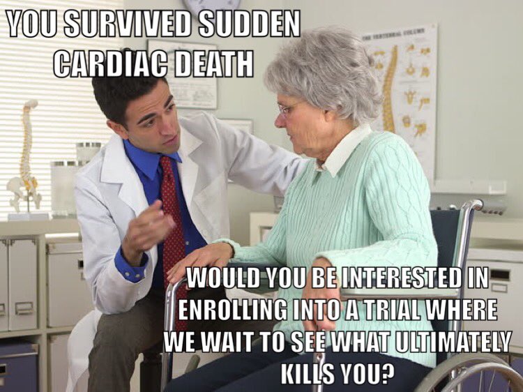 You’d be a perfect candidate tho! #research #medicaltrials #medicalmeme