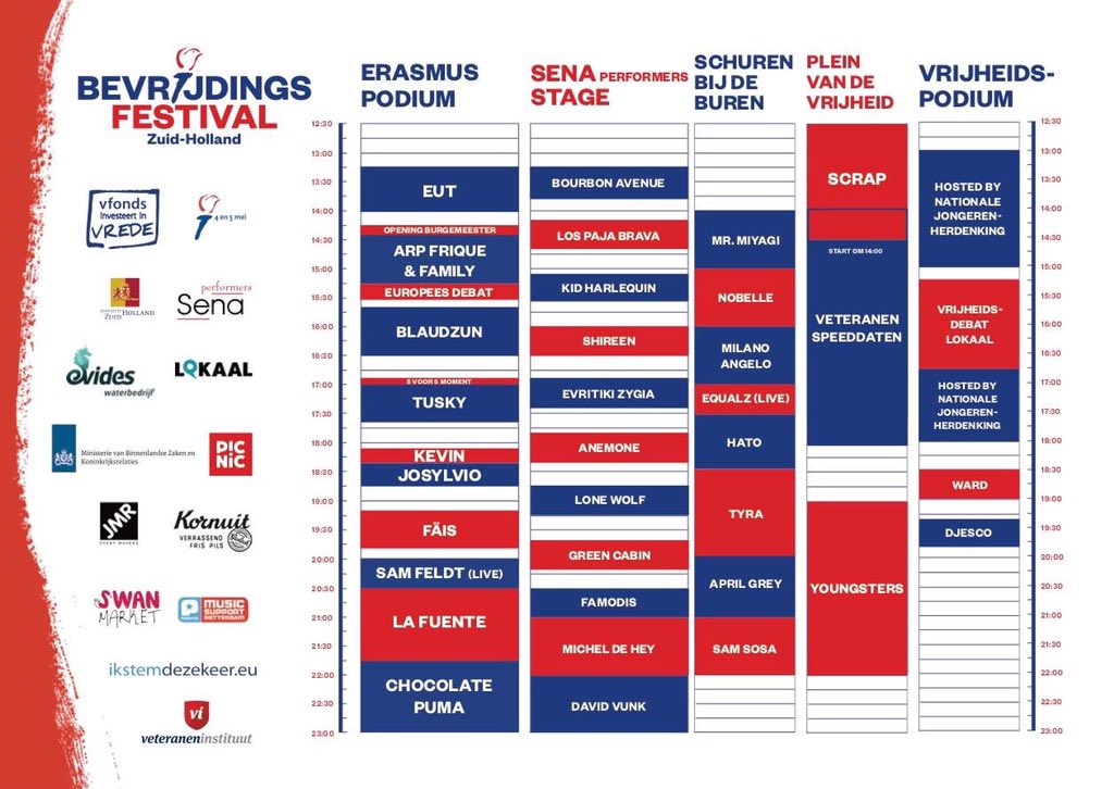 Bevrijdingsfestival (@bfzh) on Twitter photo Nog één nachtje slapen en dan is het zover. Zorg dat je de <a href="/woovapp/">Woov</a> vast installeert, zodat je het blokkenschema en de plattegrond altijd bij de hand hebt! 🎉 #geefvrijheiddoor #bevrijdingsfestivalzh #woovapp Nog één nachtje slapen en dan is het zover. Zorg dat je de <a href="/woovapp/">Woov</a> vast installeert, zodat je het blokkenschema en de plattegrond altijd bij de hand hebt! 🎉 #geefvrijheiddoor #bevrijdingsfestivalzh #woovapp