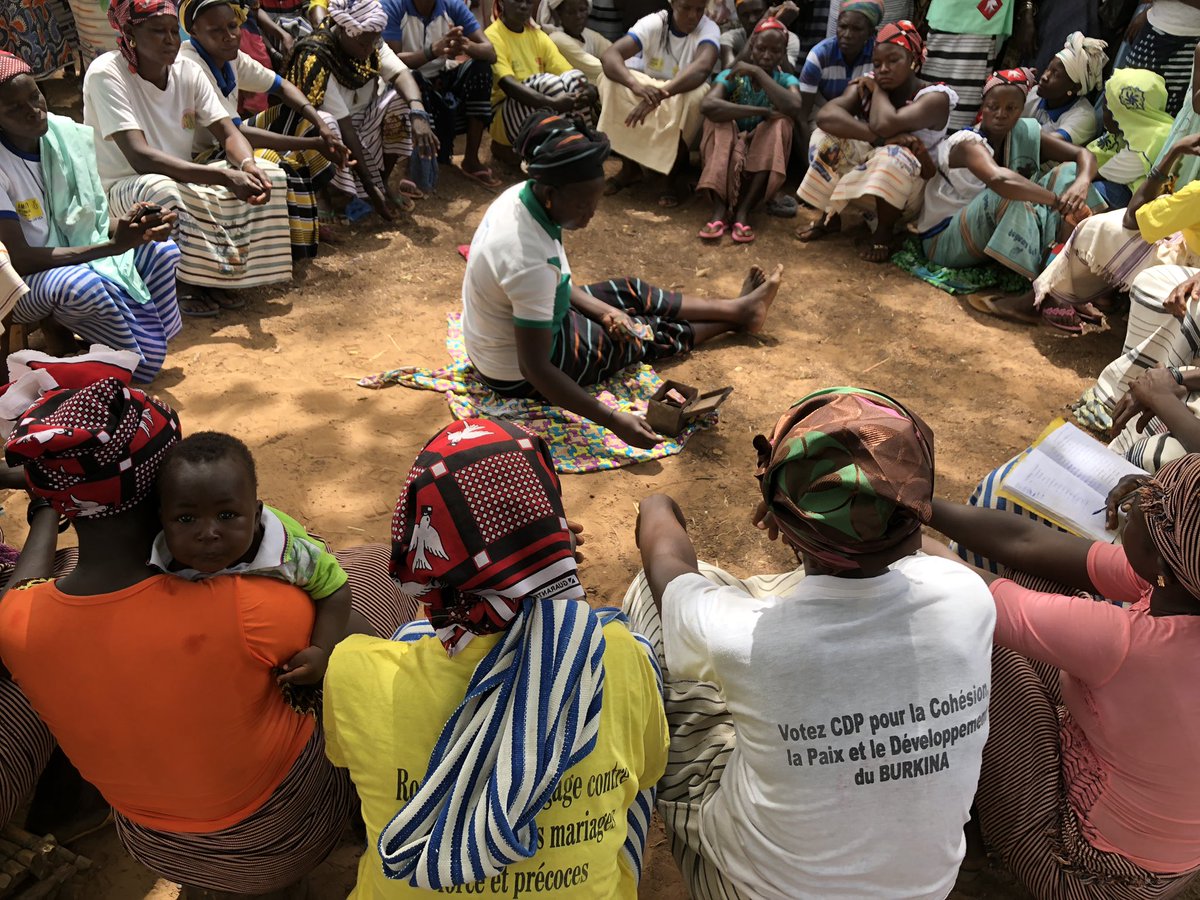 Very proud our our team in Burkina Faso thank you for amazing results in  Building Resilence in Burkina program