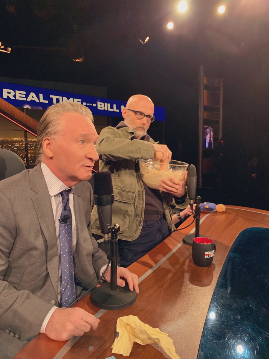 karaswisher's tweet photo. You asked for it, you got it #ASMR on @RealTimers with @billmaher and @thelittleidiot https://t.co/2gR8ZsA4FB
