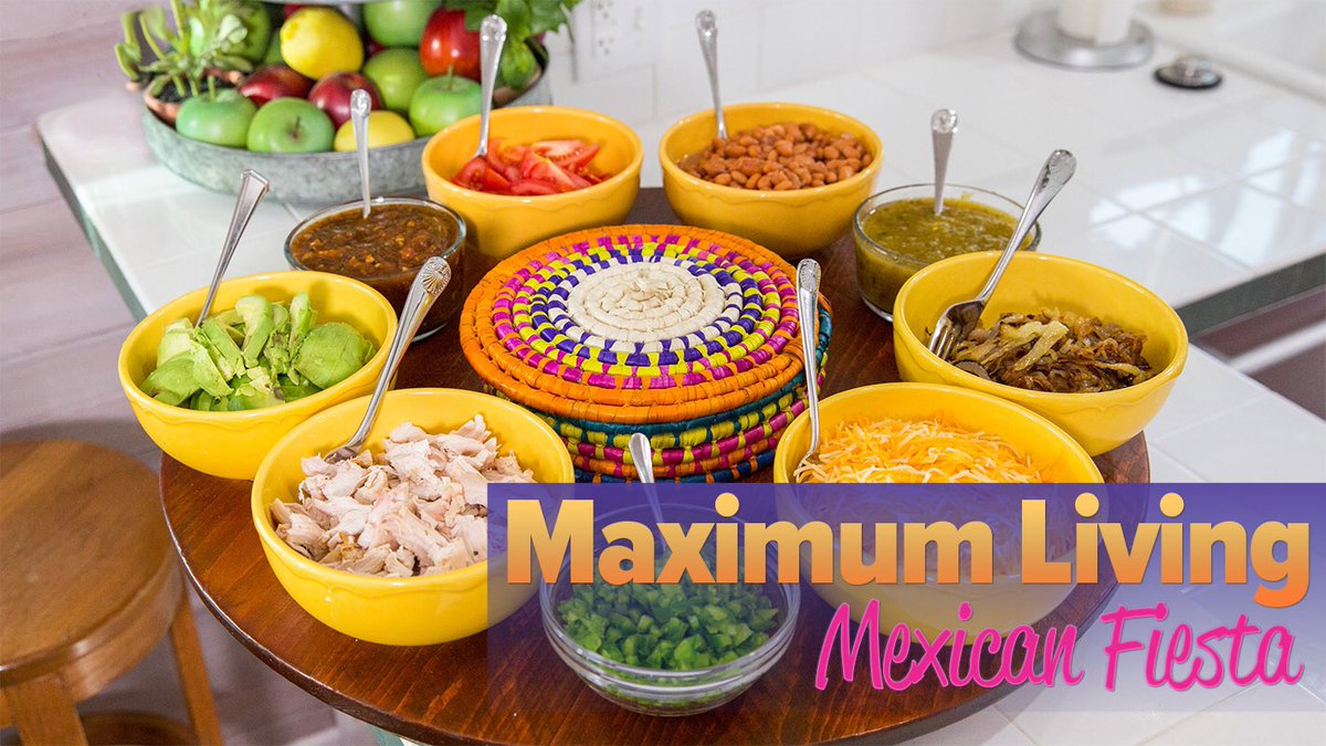 Looking for something fun to do this weekend? Get some friends and family together and throw a Maximum Living Mexican Fiesta for Cinco de Mayo! Just go to the link below for all our favorite recipes from south of the border 🇲🇽 
maximumliving.live/maximum-living…