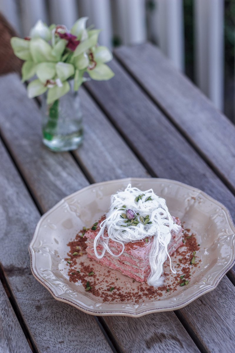 poipoii18's tweet photo. AL DARYAM.
One perfect dessert! Layers of rose cream and biscuit topped with cotton candy. What else could ask for on a dessert. A must at @sugarandspice9 . Would surely go back! 😍
#dessert #rosecream #foodporn #foodphotography #foodie #sugarandspice #doha #qatar #sweettooth https://t.co/Ujn5lcUvEB