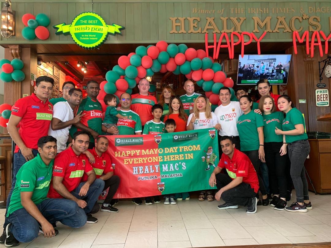 Happy #MayoDay from all the gang in Healy Mac’s #Malaysia 💚❤️