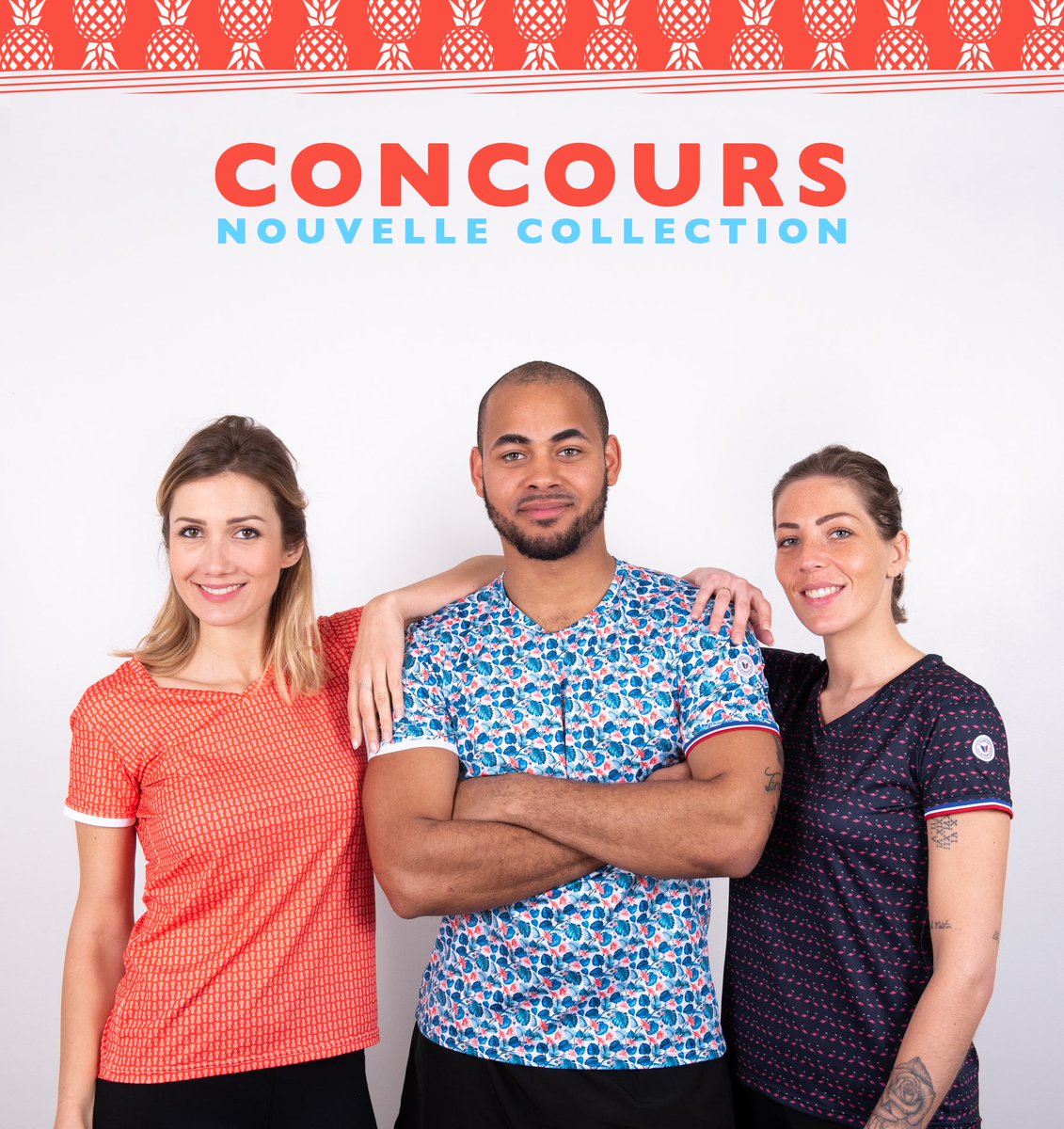 Pour fêter l'arrivée de la nouvelle collection d'été, #CoureurDuDimanche vous propose un jeu-concours pour tenter de remporter le modèle de votre choix ! 

Rdv sur notre page Facebook pour y participer 😉