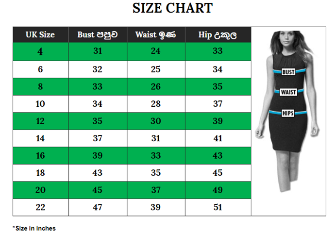 Trendzlk  UK size chart Please refer to it when ure  Facebook