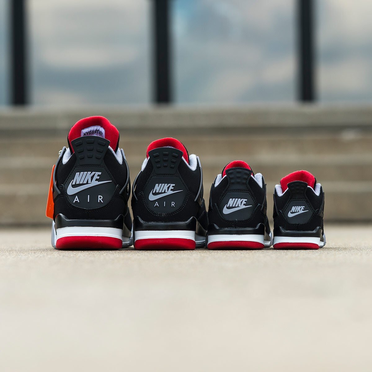 jordan 4 bred footaction