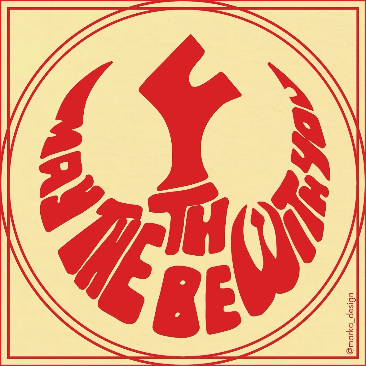 Marka_design's tweet photo. May the Fourth be with You!
Happy Star Wars Day!
#maythe4thbewithyou #maythefourthbewithyou #maytheforcebewithyou
#stawarsday #starwars #starwarsfanart #AWomansPlaceisintheResistance https://t.co/VCwZlsmWx7