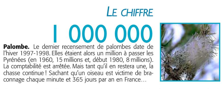 #FakeNews dans <a href="/Midilibre/">Midi Libre</a> ! <a href="/CamilSolveigFOL/">Camille-Solveig Fol</a> prétend que les populations de #palombes sont en régression. Je la renvoie aux comptages publiés par l'@oncfs, qui font état d'un impressionnant accroissement de l'espèce. Facile de stigmatiser les #chasseurs ! <a href="/OBiscaye/">Olivier Biscaye</a> <a href="/WillySchraen/">Willy Schraen</a>