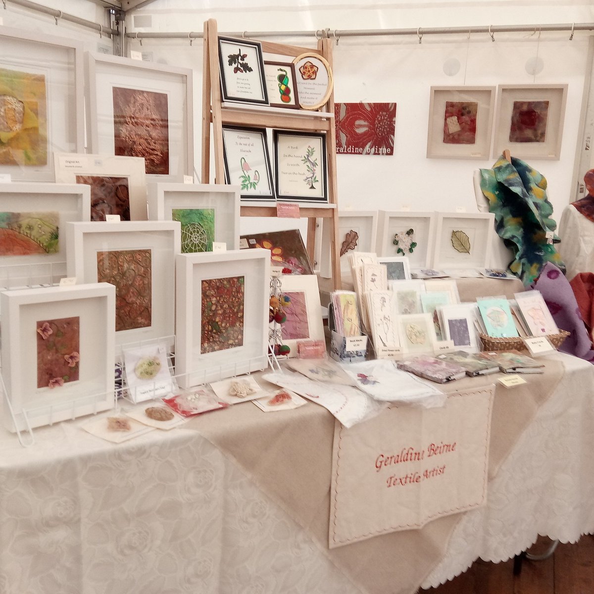 Showing my art in the Roscommon Local Enterprise Craft marque at <a href="/lambfestival/">RosLambFestival</a> Sat 4th &amp; Sun5th May