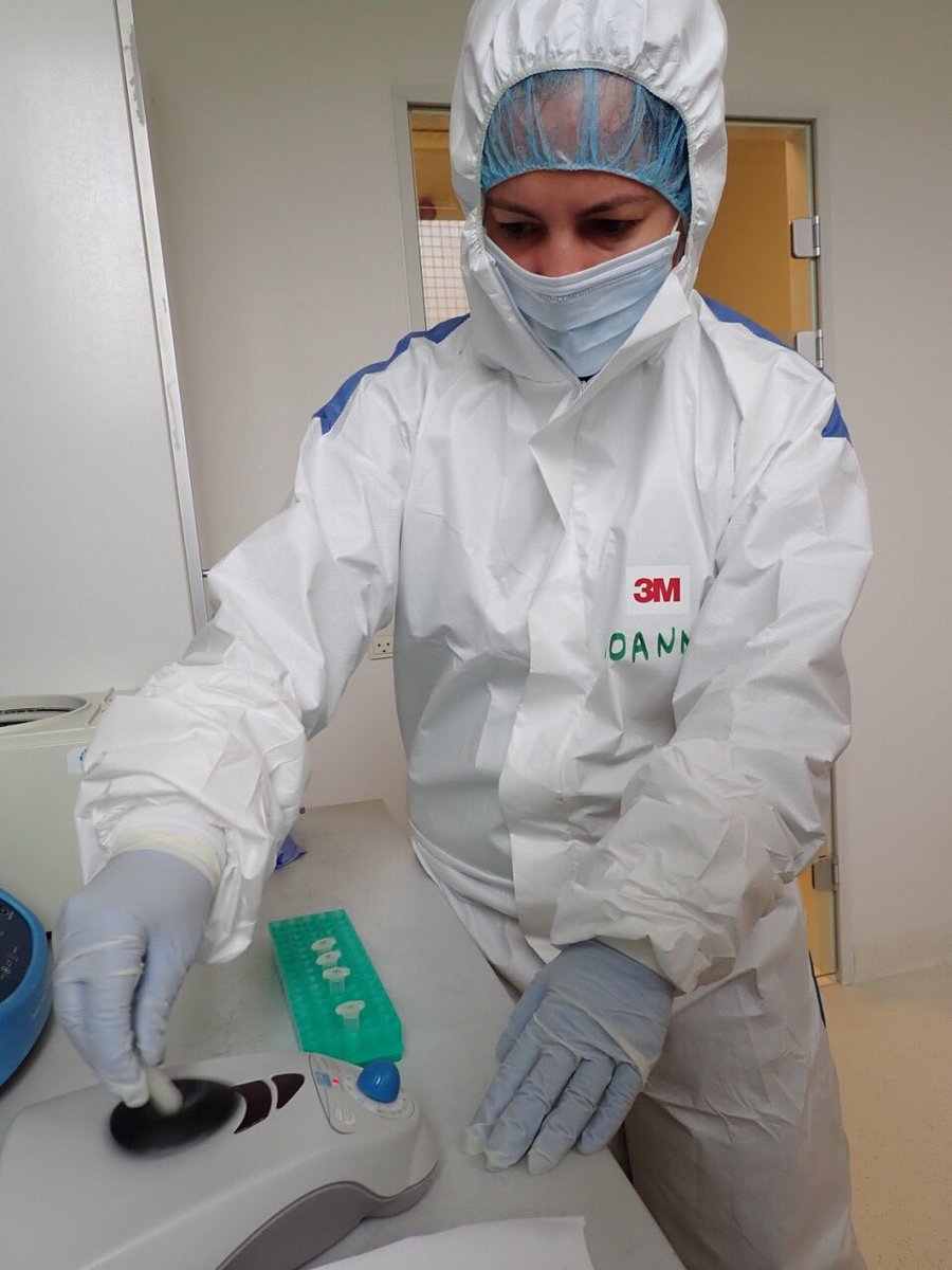 IoannaMoutafi's tweet photo. Let’s see what a-DNA can tell us about these Mycenaeans... Training in sampling preparation at Centre for Geogenetics, Copenhagen #MYSOBIO meets #RIseII &amp; #TheFall #excited https://t.co/9yvQ4riIYV