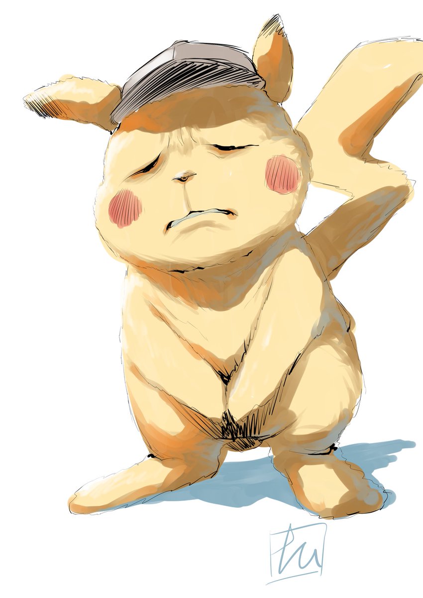 なんかピカチュウ描く流れだったので… 