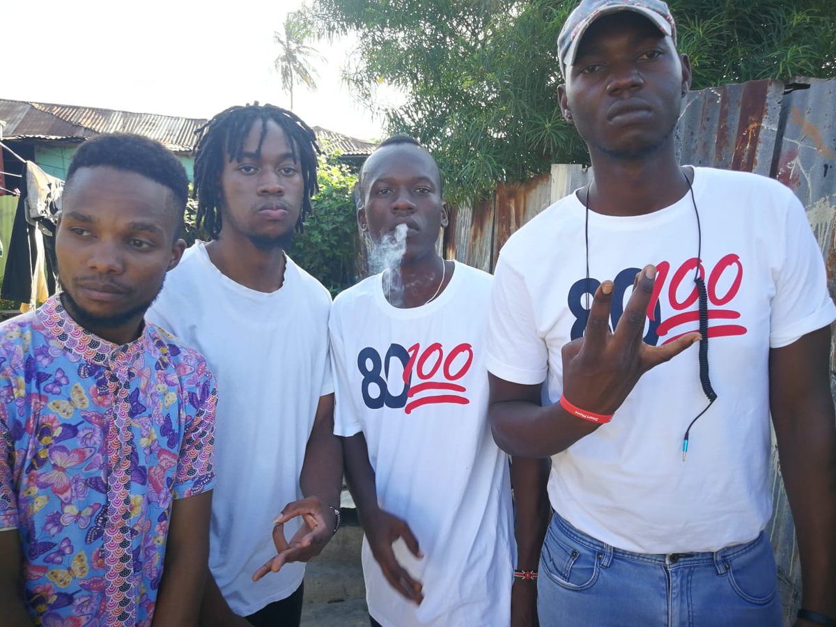 80100E's tweet photo. Good morning World, #Changamka na #80100gang
Tell us where you getting high, the gang might just pull up and stone witchu. #hbrfanzone #25coast #coastcelebrities #cccypher #Freshmen2019 https://t.co/bjcPJIAZDm