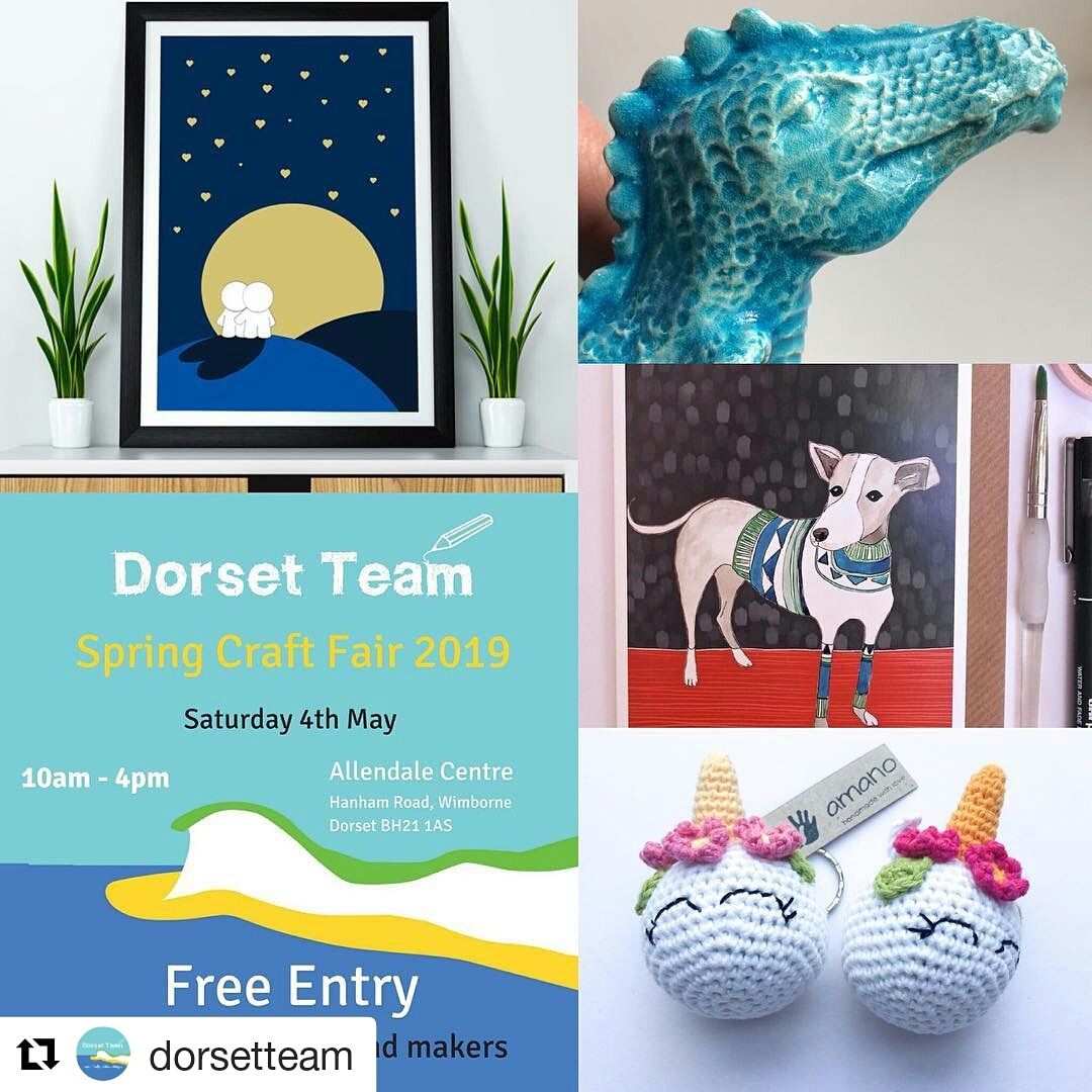 Today's the day! Definitely worth popping in for quality crafts! #wimborne #DorsetTeam #whatsondorset #whatsonwimborne #allendalecentre #craftfair