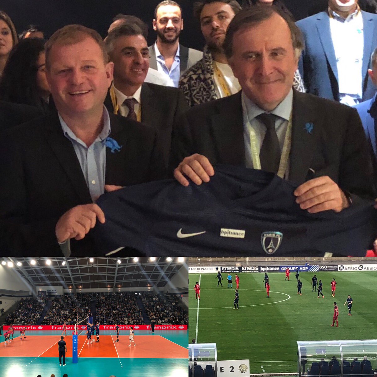patricebegay's tweet photo. L’entrepreneuriat c’est un formidable révélateur d’audace et de talent, la volonté d’être toujours meilleur ensemble. Ne perds jamais espoir, lorsque le soleil se couche, les étoiles apparaissent @ParisFC @ParisVolley75 @FerracciMarc @jpomeyer1 @SarahOurahmoune @GilbertAzoulay https://t.co/aywHN0ihDt