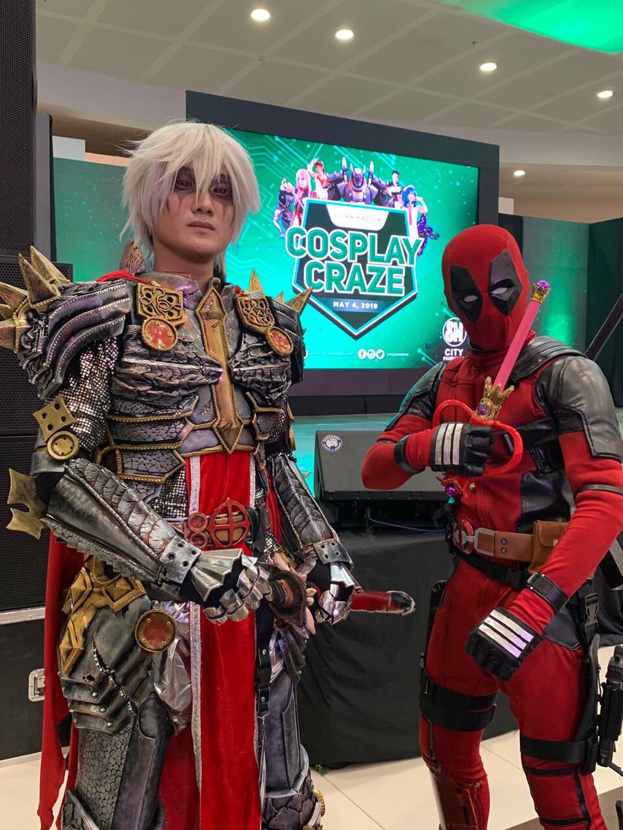 smcyberzone's tweet photo. Cosplayers are set and ready to flaunt their beautiful costumes here at #CosplayCraze parade in @SMCityPampanga! โจโจโจ
#CheckCyberzone to see the amazing costumes live! #LetsPlayNowAtSM #AssuredAtCyberzone https://t.co/uC7Iq3fQKk