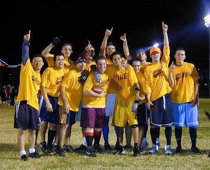 PiKALVAreaAlum's tweet image. 20+ years of dominance...@UNLV_Pikes first flag football champs side by side with the most recent.