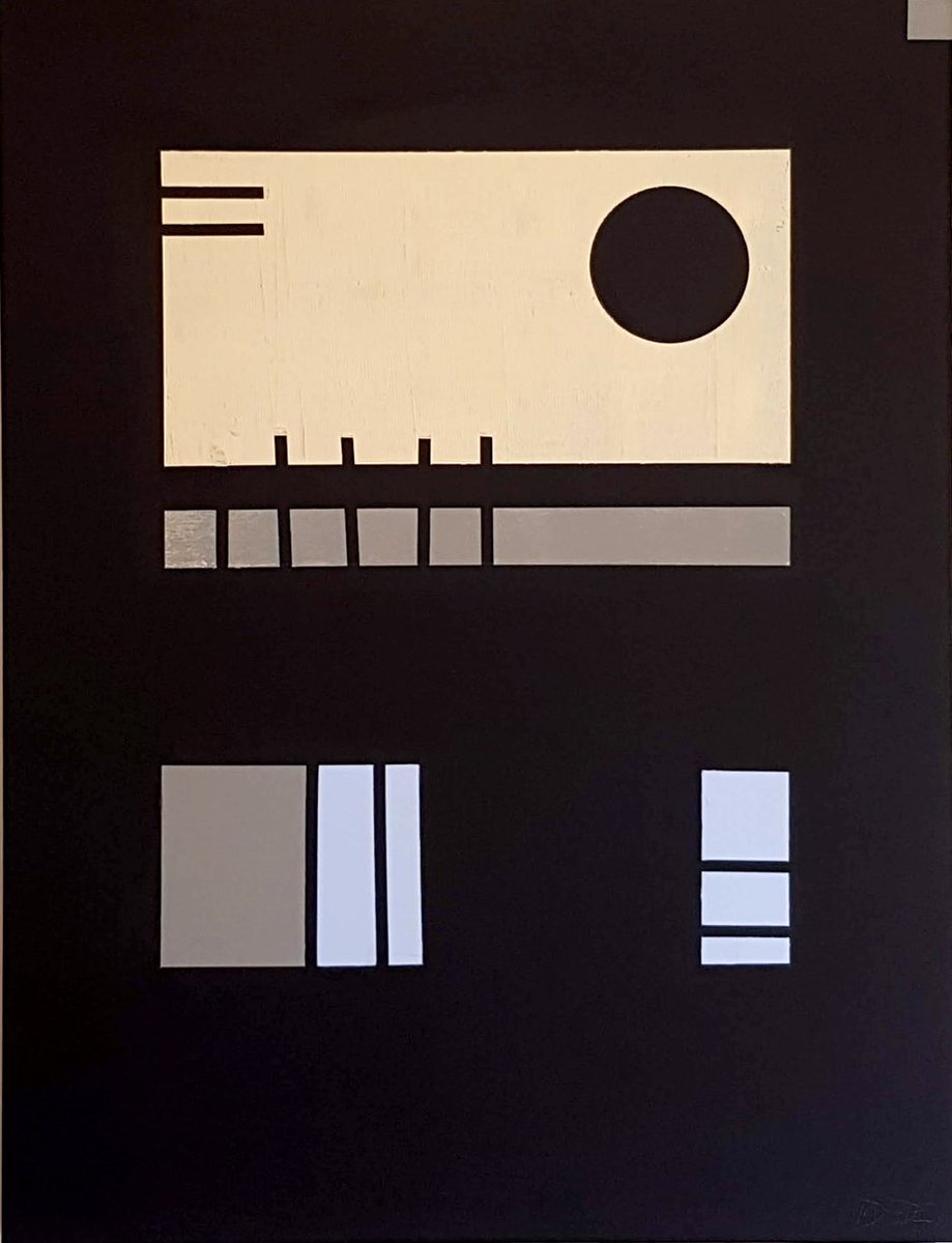 artist_mdhyde's tweet photo. End Credits - A simplification of everything series. 76x101cm
#contemporarypainting #modernpainting #modernist #contemporaryart #modernism #modernart #dark #abstractart #abstraction #sculpture #art #modernism #geometricabstraction #geometric #sculpural
https://t.co/QYea530n1G https://t.co/bl9b4XHfSY