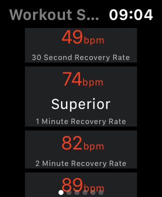 ZoneTrainingApp's tweet image. I can’t say who this person is but here you go: 74bpm drop in 1minute is super fit and what you will get from Olympic athletes.

To measure your recovery rate, hit the “Cool down” button
