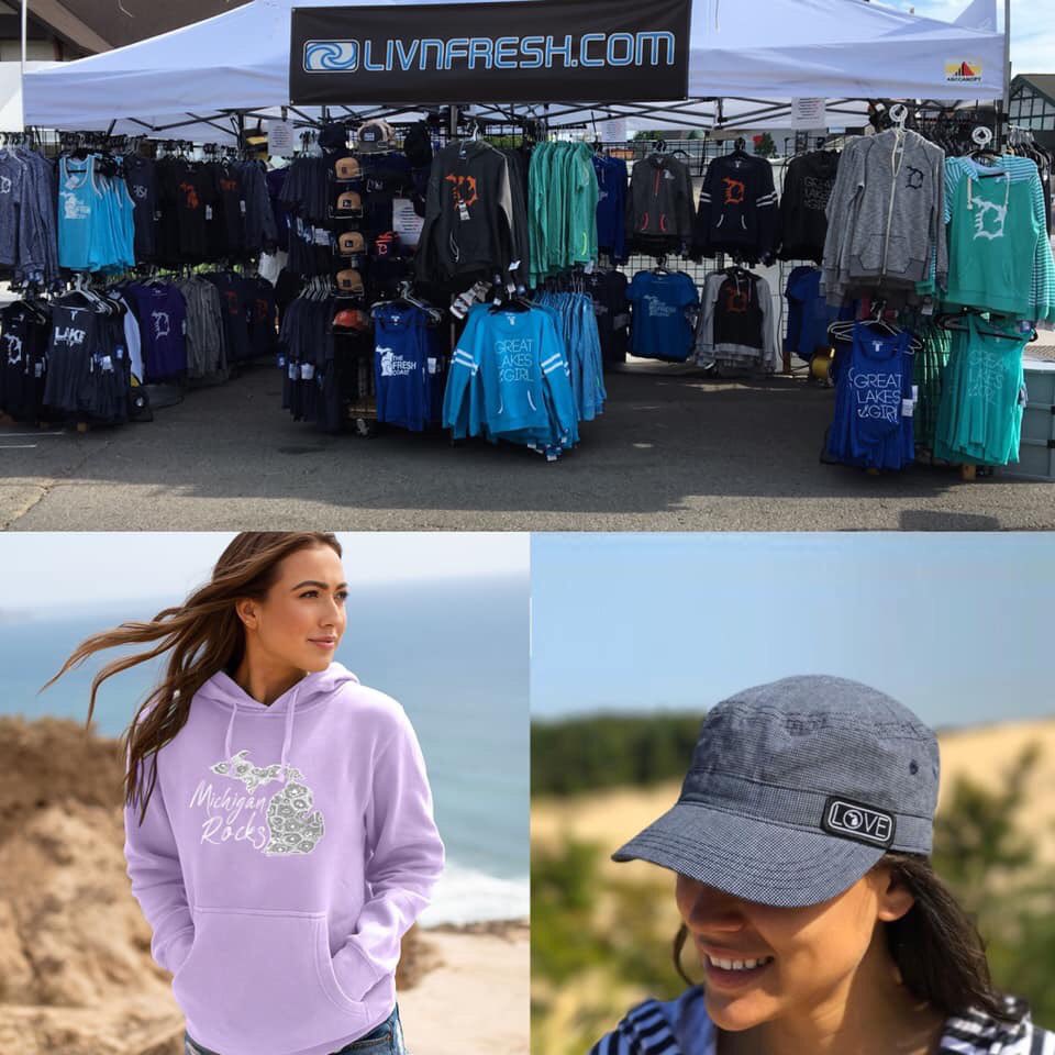 🎉Come down and see LIVNFRESH at booths 233/234!! #TulipTime #HollandMi #MichiganFestivals