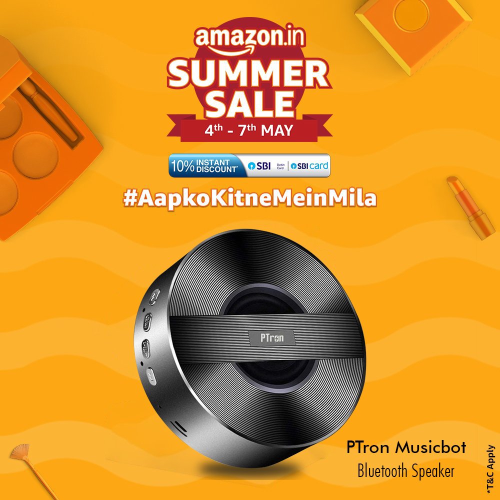 ptron bluetooth speaker amazon