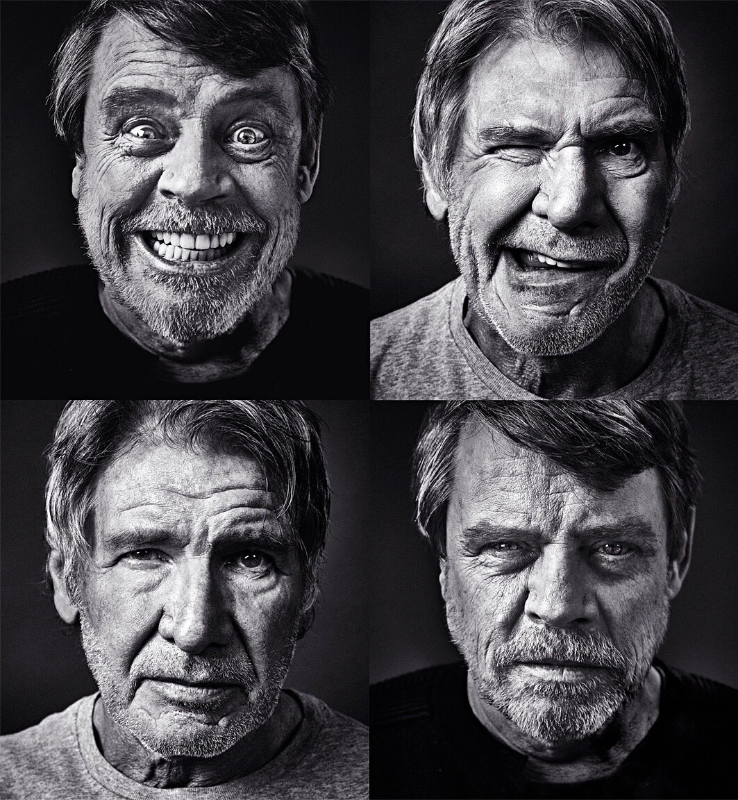 DrGotts's tweet photo. Happy #StarWarsDay #Maythe4thbewithyou. I remember in 1977 my father took my brother and I to see #StarWars. Who would have thought many many years later in a land far far away [from Norfolk, UK] I would be photographing #LukeSkywalker &amp; #HanSolo and making then pull silly faces! https://t.co/4tBXVgRhAI