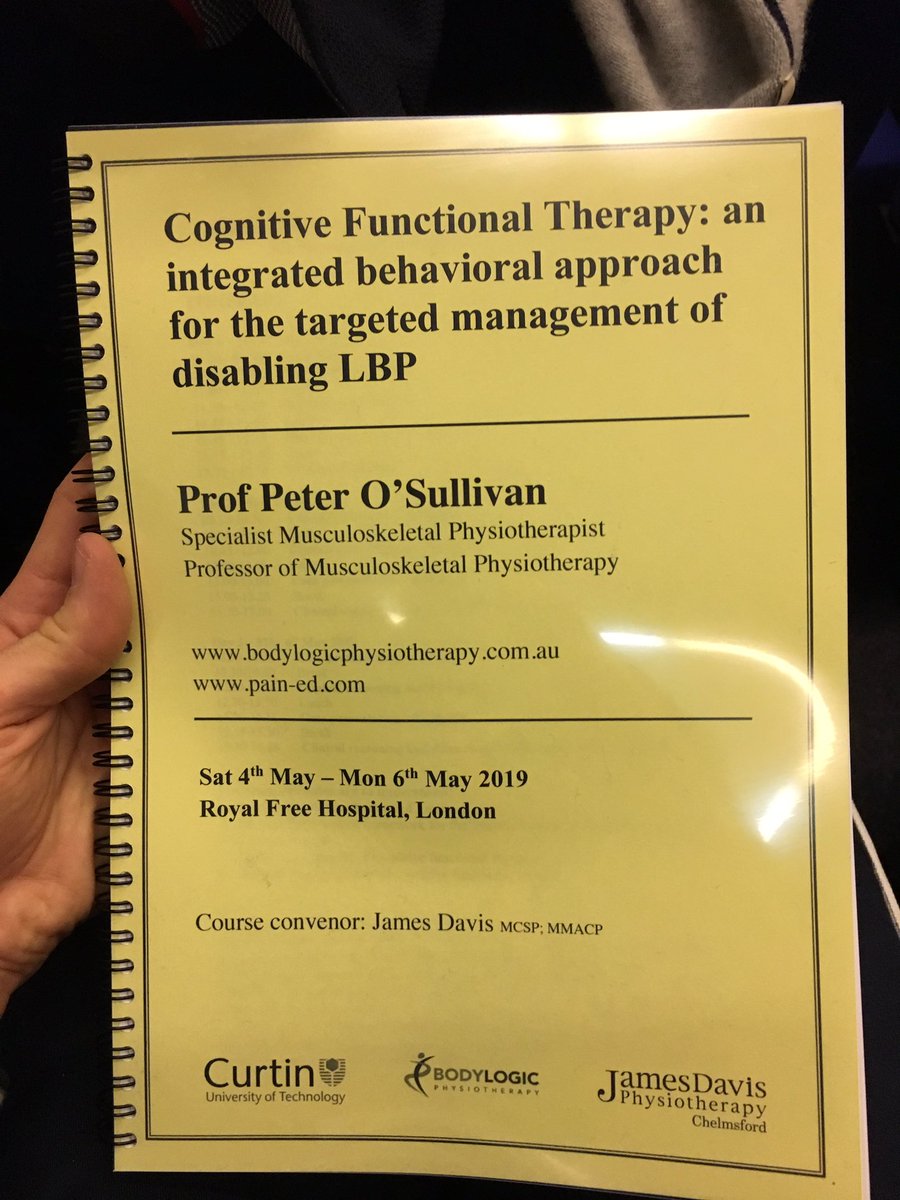 The time is finally here 📝 <a href="/nathanielcookPT/">Nathaniel Cook</a> <a href="/DixeyRoss/">Ross Dixey</a> #CFT #physio <a href="/PeteOSullivanPT/">Peter O'Sullivan</a>