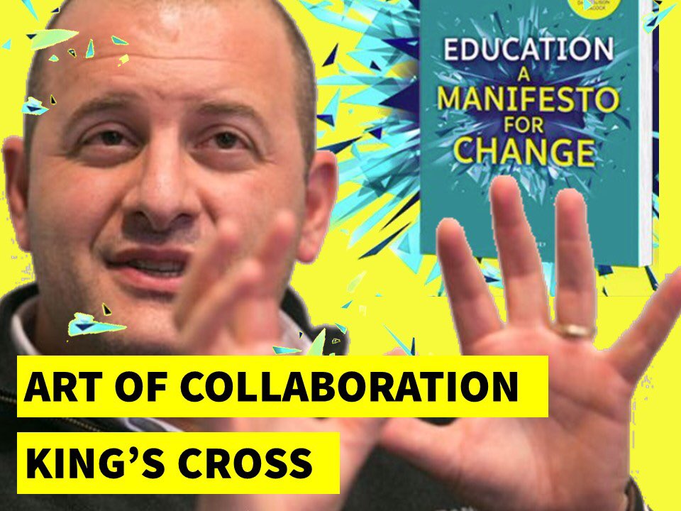 ST3AMCo's tweet photo. SAVE THE DATE:
The #ARTofCOLLABORATION
Exclusive event with global author, keynoter and former ‘Disneyland Head teacher’ @richardgerver in King’s Cross Thurs July 11th
Part of the #ARTofEVENTS in your #ARTCONNECTS19 Festival
Info: https://t.co/RHbskpI4jP https://t.co/nALWclJXSc