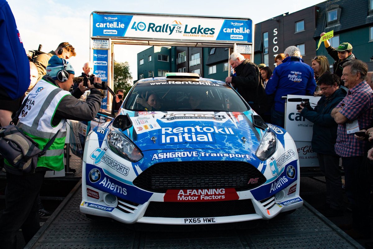 SS1 <a href="/RallyoftheLakes/">KDMC</a>

1) Breen (8.15.2)
2) Fisher +3.1
3) Henry +9.3
4) Devine +9.9
5) S. Moffett +10.7
6) J. Moffett +11.7
7) Barrable +14
8) Greer +14.8

Rob Duggan fastest national with a time of 8.26.2