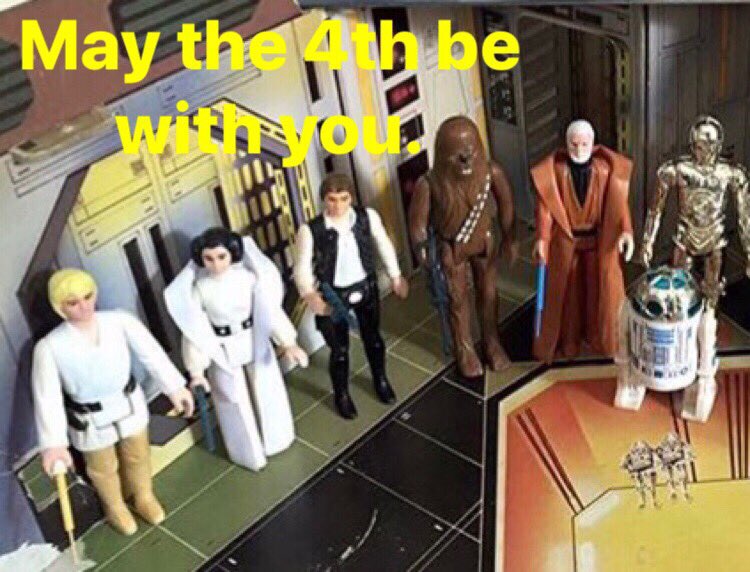 Happy Star Wars Day! (Isn’t everyday a #StarWarsDay) #MayThe4thBeWithYou