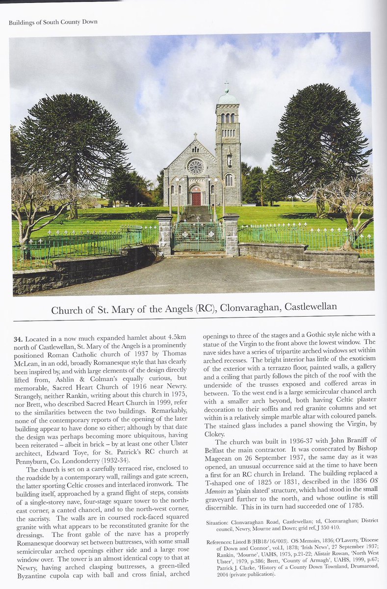 drumaroad's tweet image. Thank you to the Ulster Architectural Heritage Society for including &apos;History of a County Down Townland - Drumaroad&apos; as a reference in their new publication &apos;Buildings of South County Down&apos; .  Book is acknowledged under references on pages 42 and 54. @ulsterahs