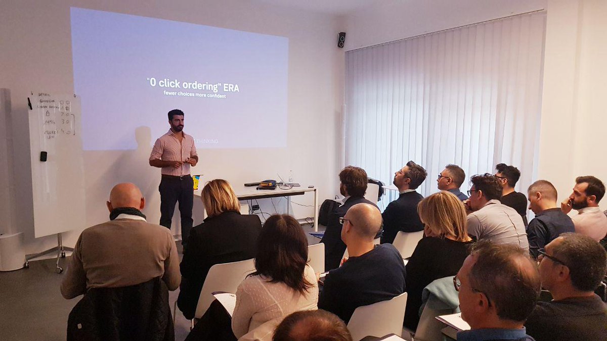 ic_406's tweet photo. Dal Retail 0.0 al 4.0: la trasformazione digitale e la regola di Moore.
Ne parla @giuseppestigliano nel workshop dedicato a imprese e startup. 
🚀E il viaggio prosegue #businessinnovation #startup #marketing #innovation #trainingweek #marketinginnovation #retailmarketing #ic406 https://t.co/UkSzny6BIz