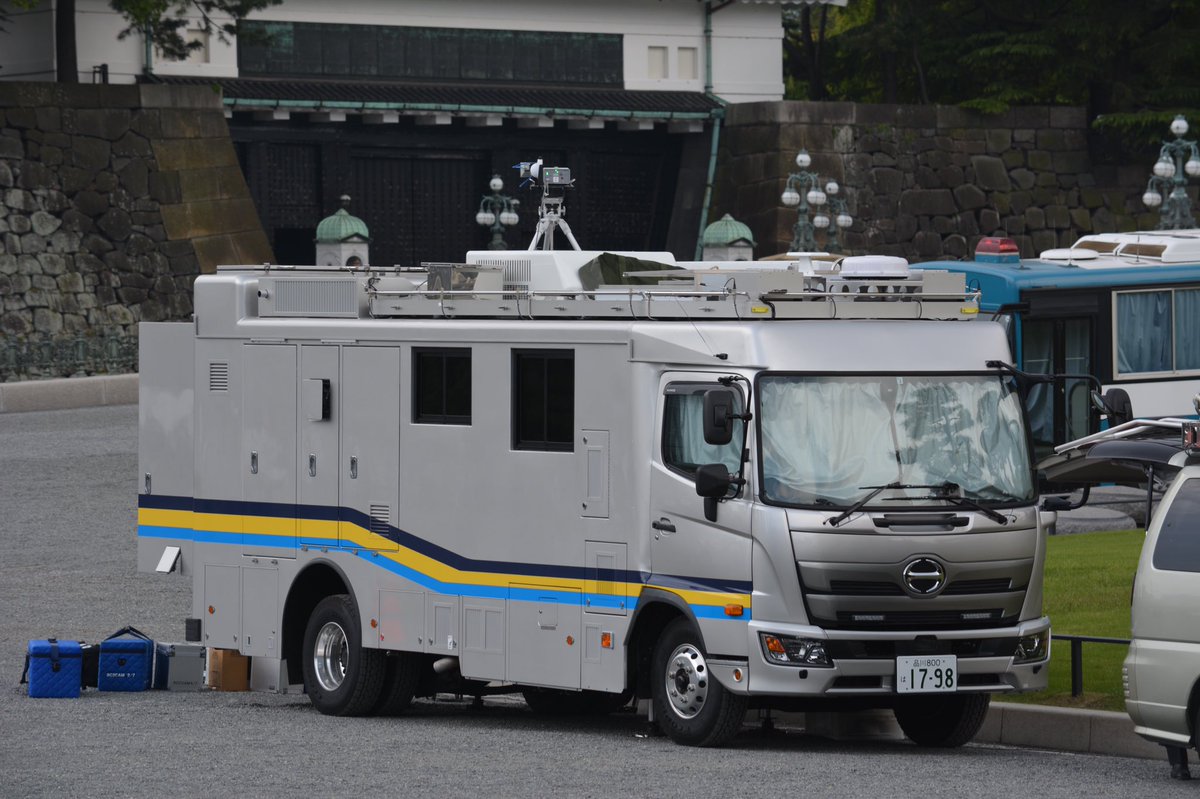 kyuimaru's tweet photo. 警視庁 総務部通信課  中継車 

知らぬ間に更新されていたようです。 https://t.co/vSpTTyHiGR