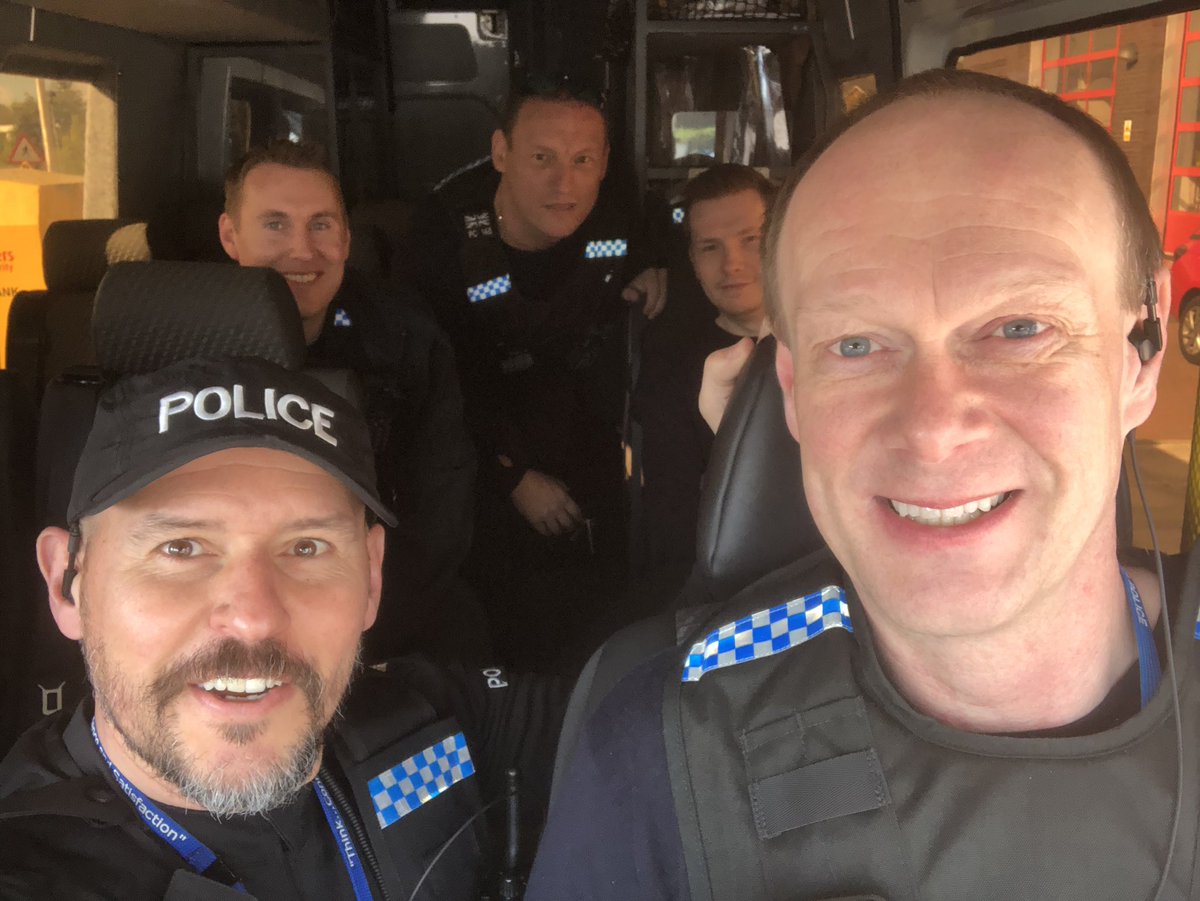 InspGarethKeyte's tweet image. A team of motivated @WMerciaPolice PSU officers leave Bromsgrove to police @shrewsweb v Walsall. Looking forward to welcoming the visitors for the final game of the season ⚽️ #playnice 
@NWorcsCops @AlveWythallCops
